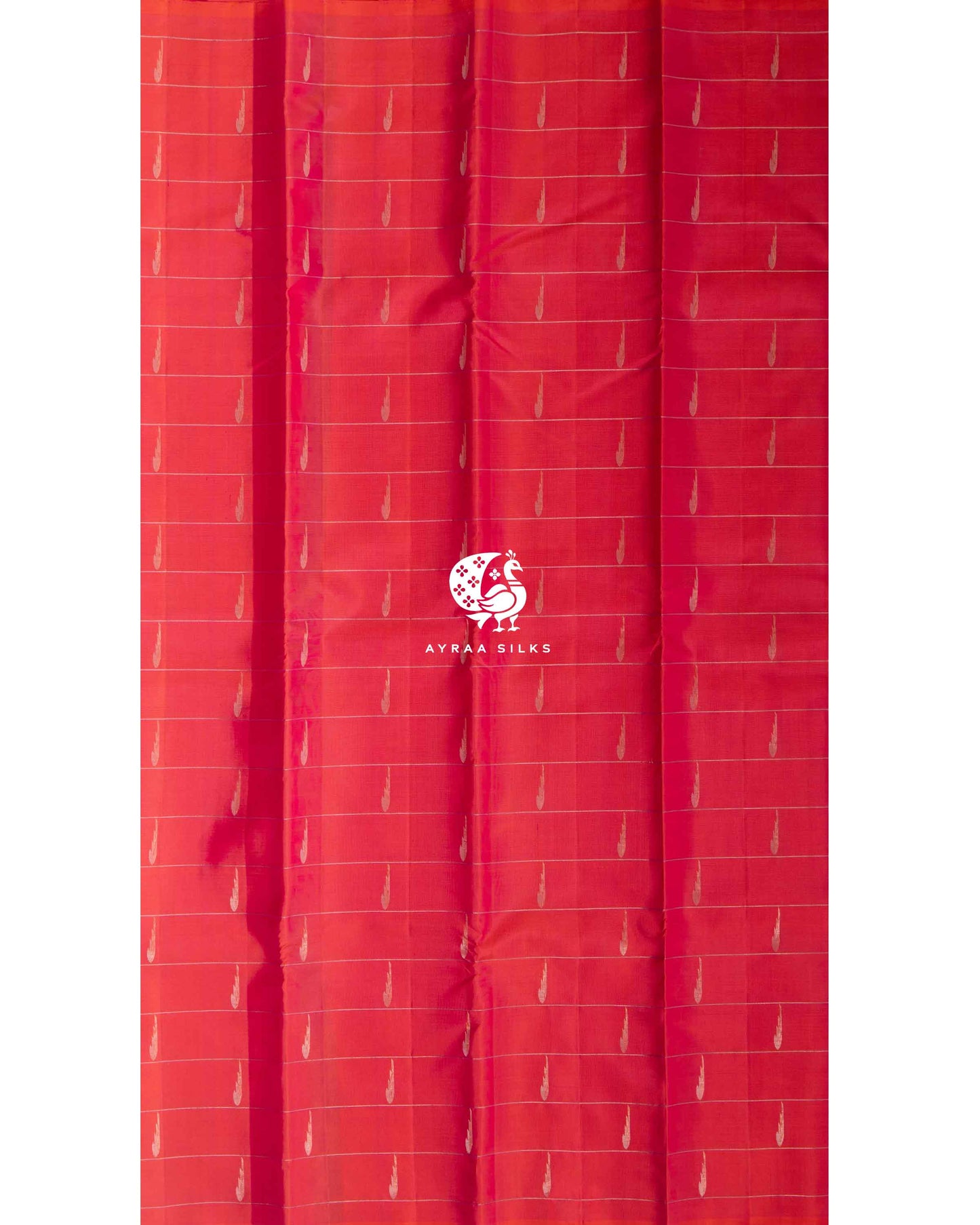 Coral Thilagam Kanchipuram Saree