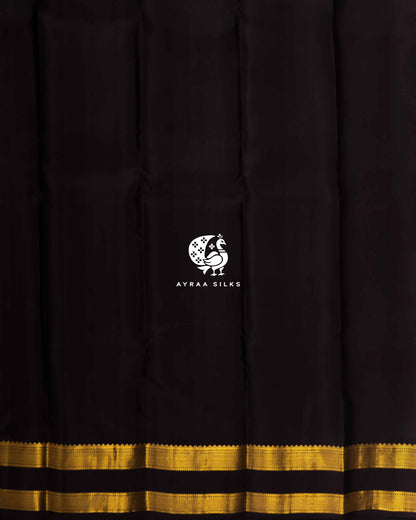 Pastel Pink Chakra Butta Kanchipuram Silk Saree