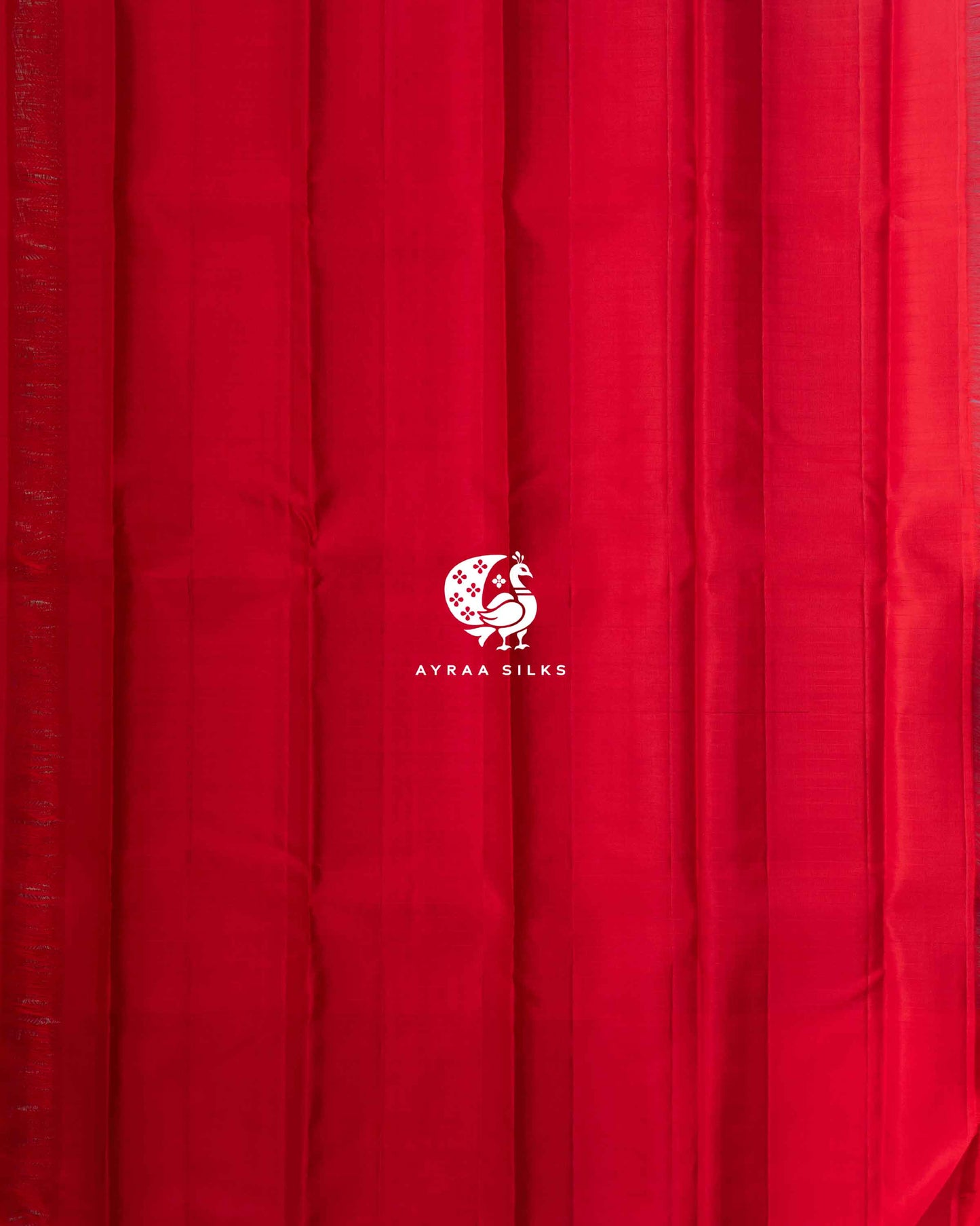 Pearl Grey Kattam Kanchipuram Saree