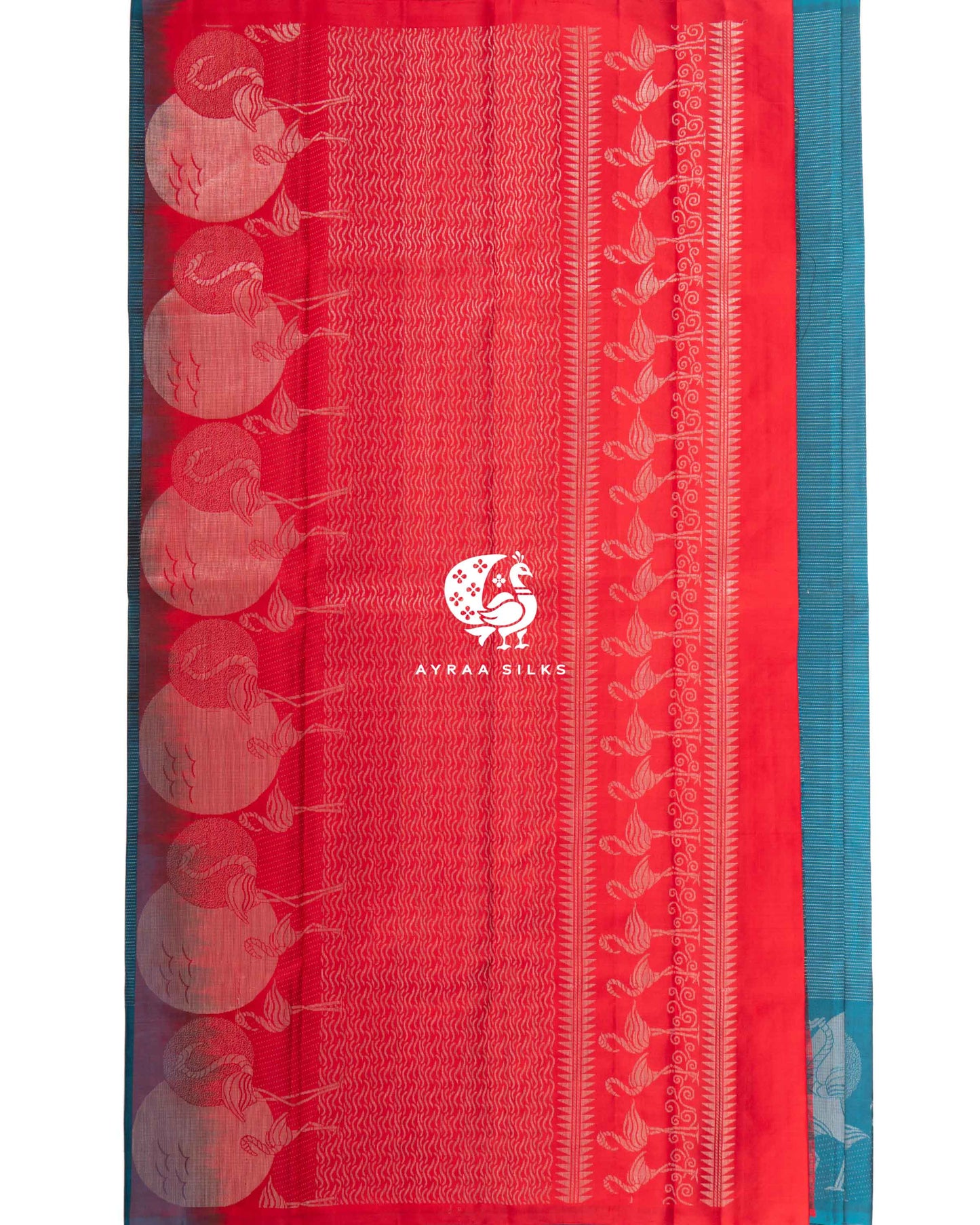 Blue Vaira Oosi Kanchipuram Saree
