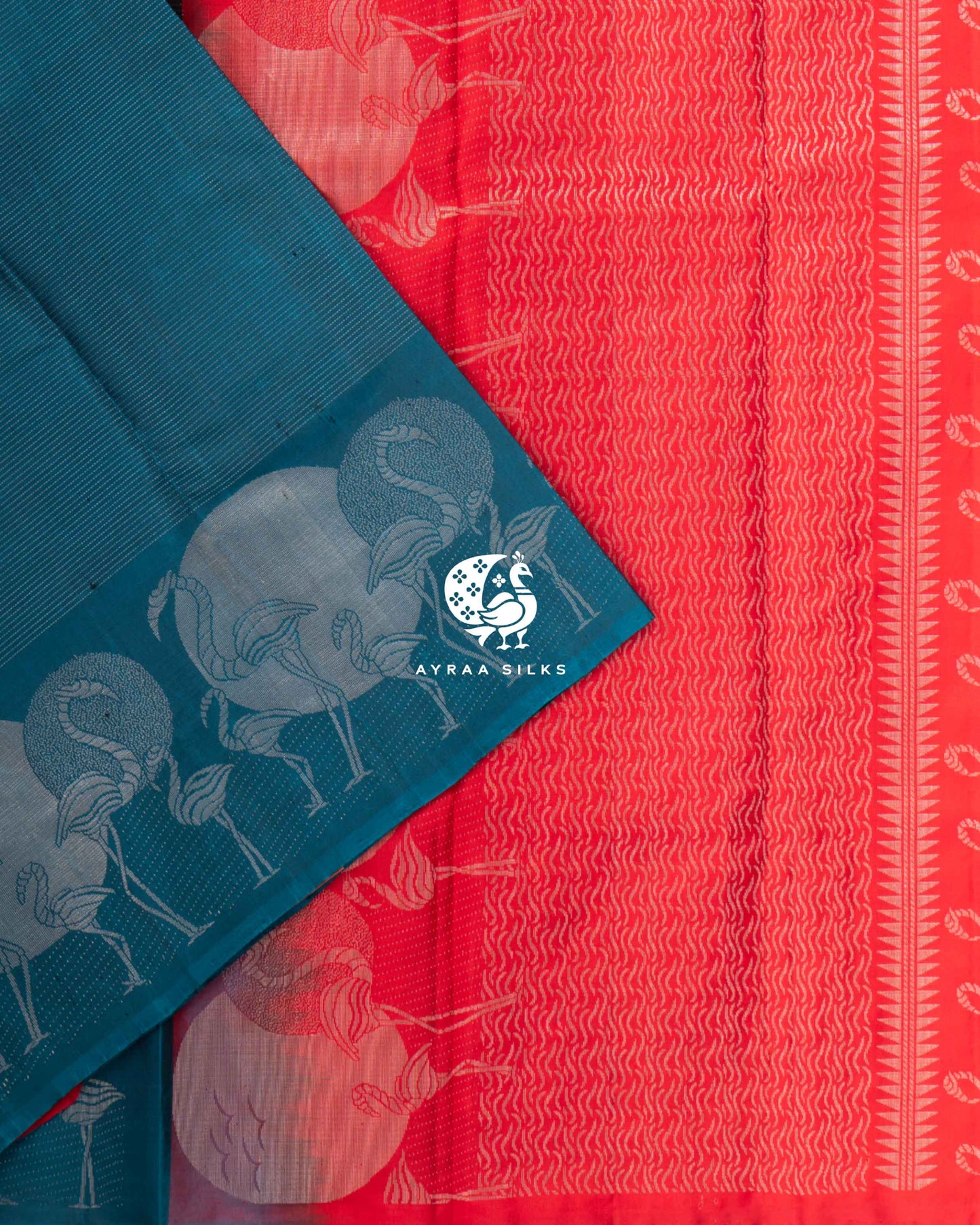 Blue Vaira Oosi Kanchipuram Saree