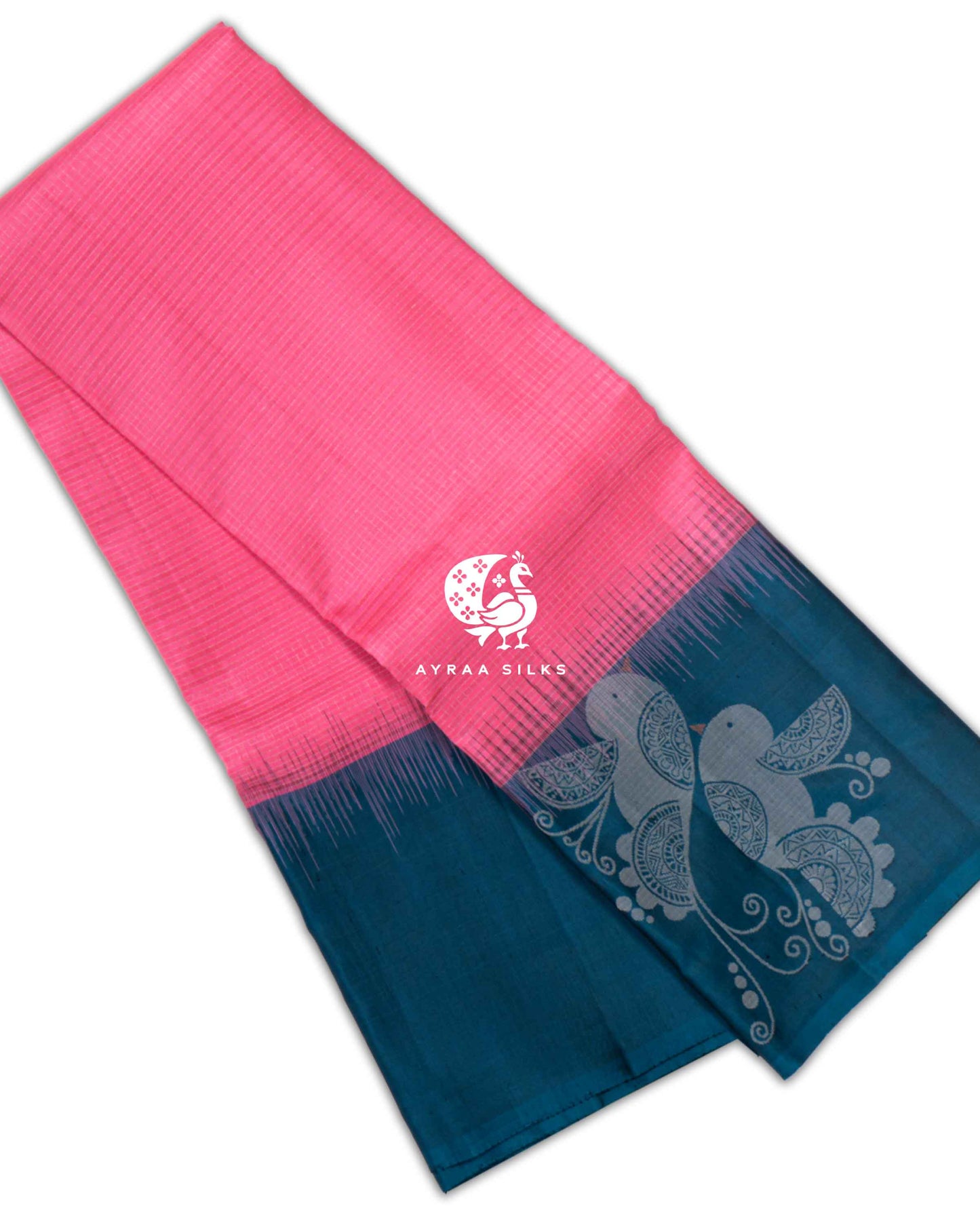 Classic Kattam Mayil Kanchipuram Saree