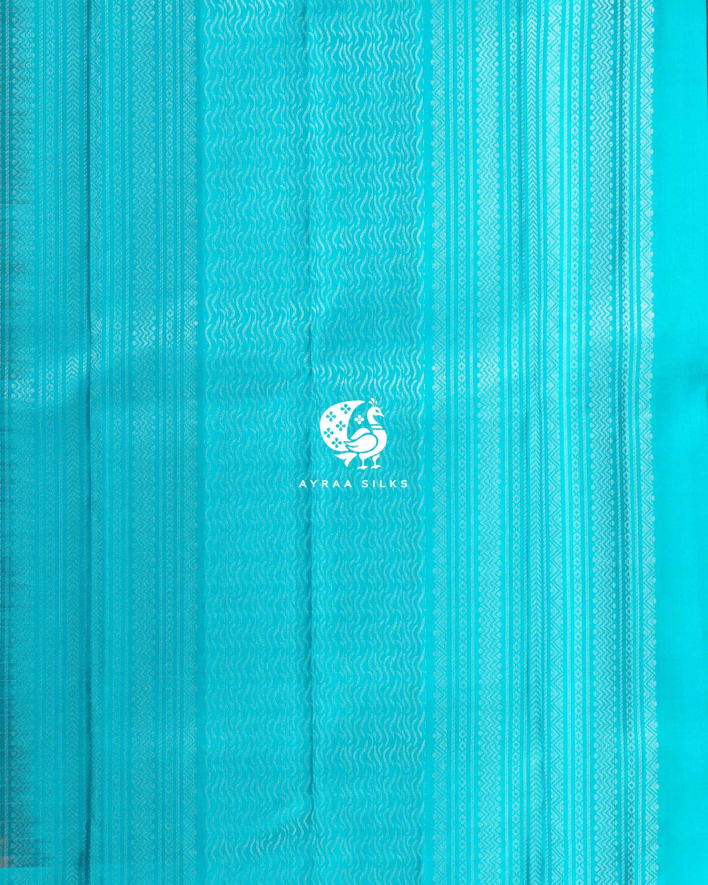 Silver Grey Kattam Kanchipuram Saree