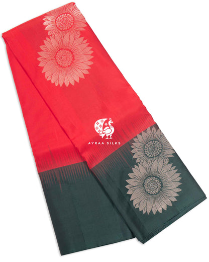 Classic Floral Kanchipuram Silk Saree