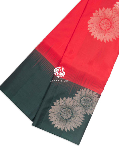 Classic Floral Kanchipuram Silk Saree