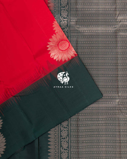 Classic Floral Kanchipuram Silk Saree