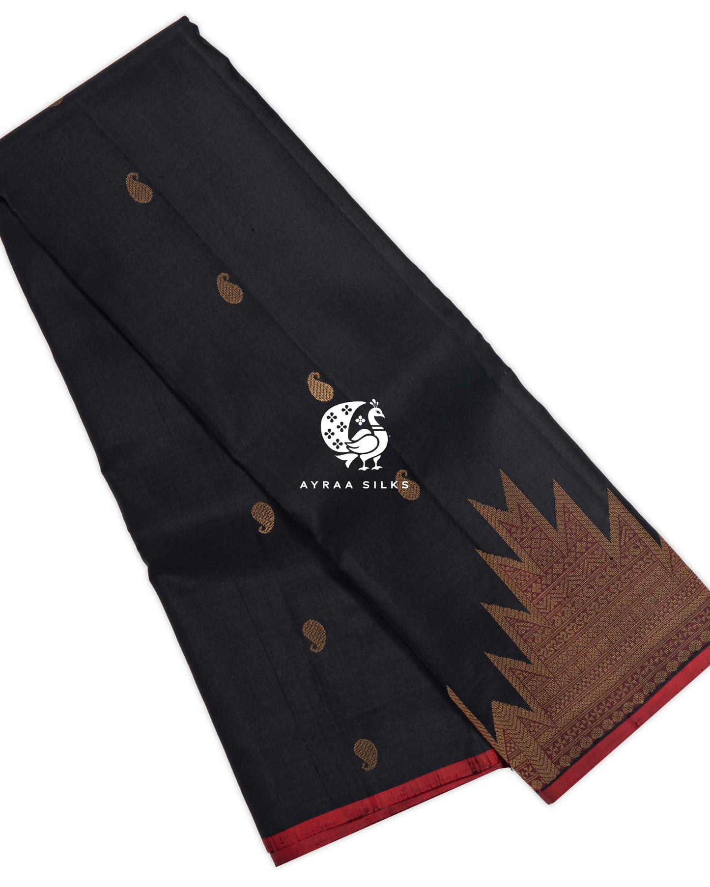 Classic Temple Border Kanchipuram Silk Saree