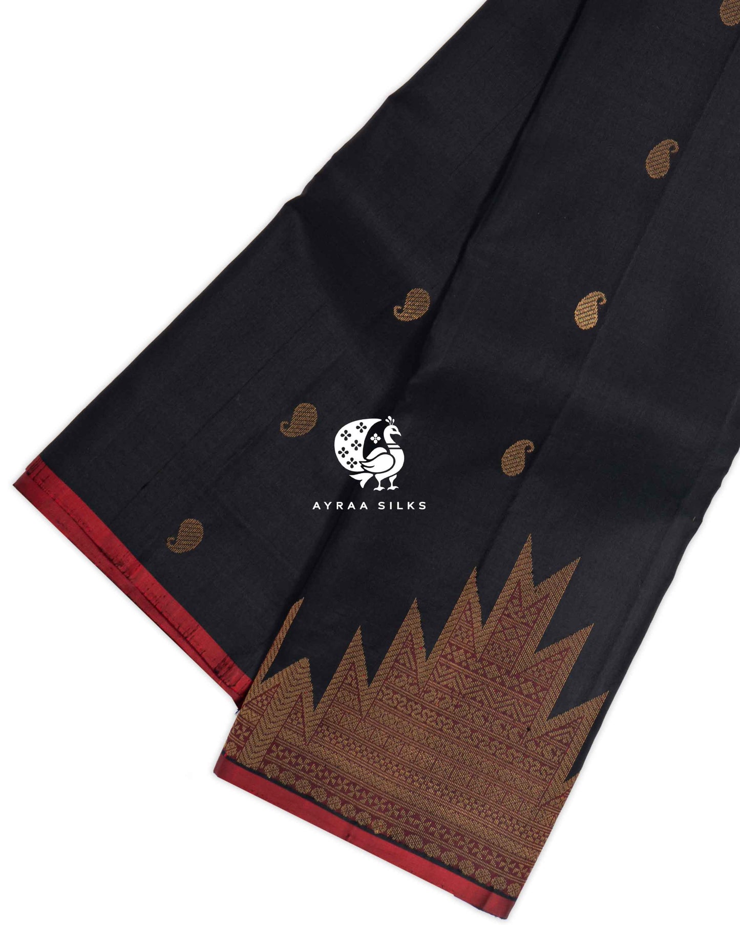 Classic Temple Border Kanchipuram Silk Saree