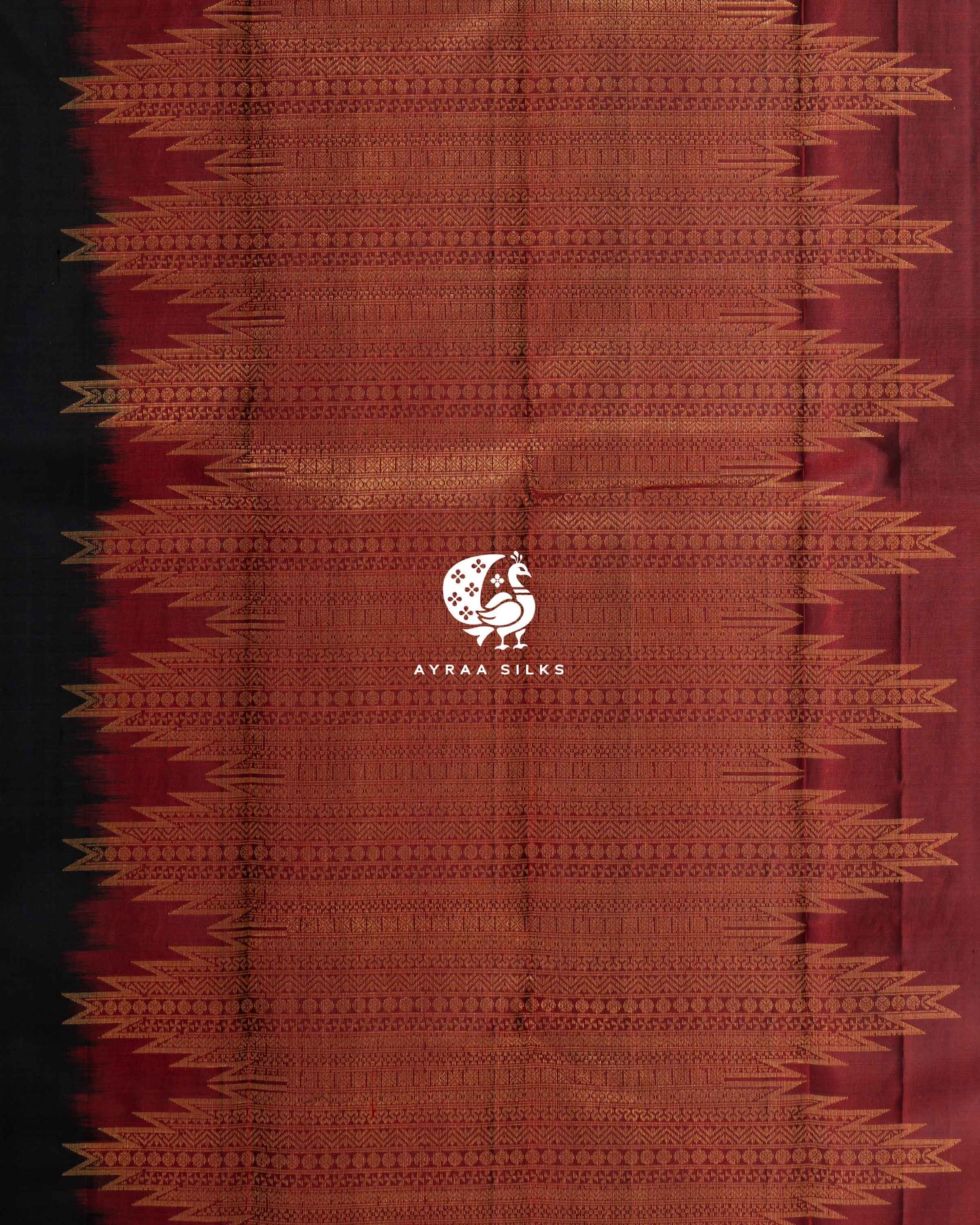 Classic Temple Border Kanchipuram Silk Saree