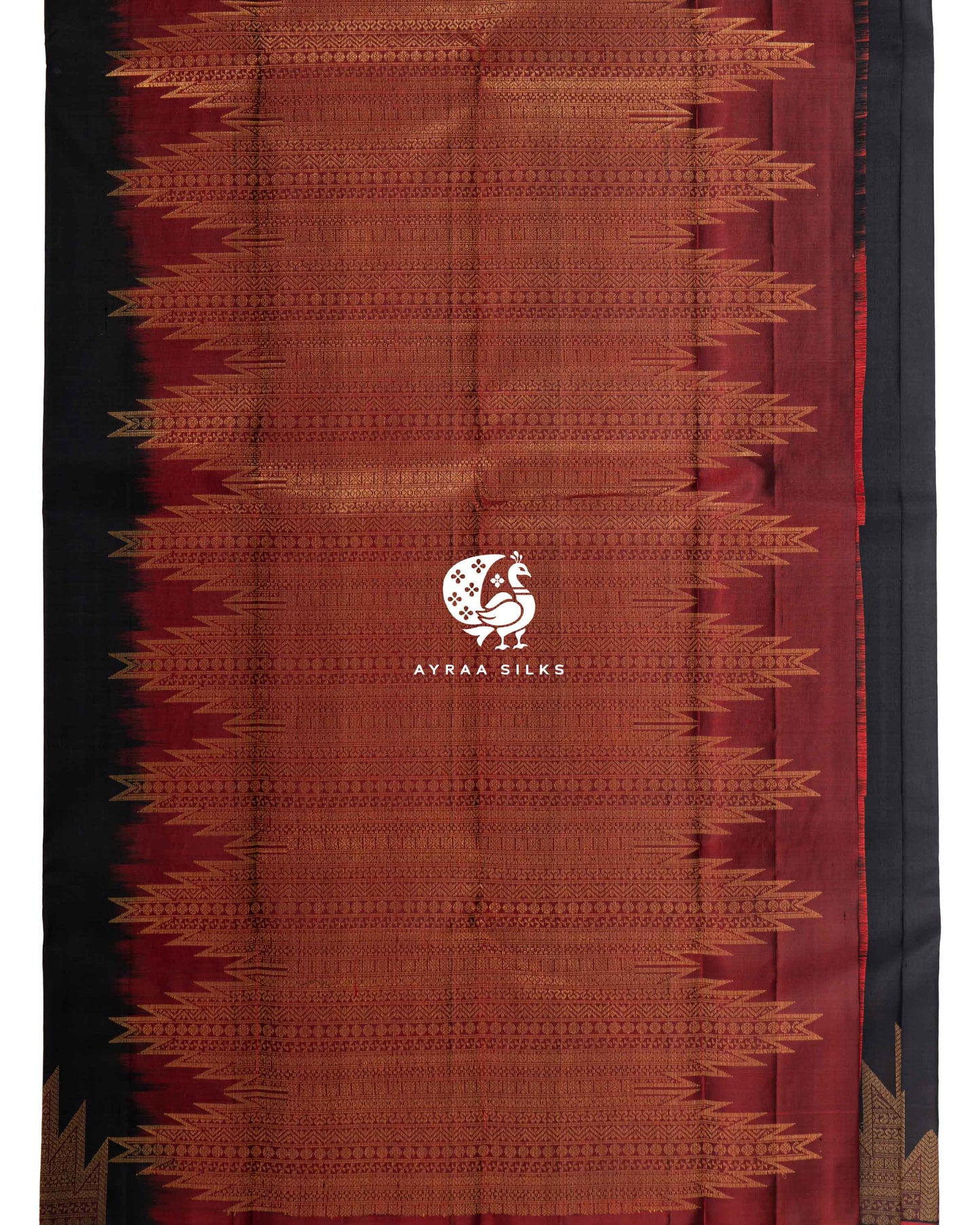 Classic Temple Border Kanchipuram Silk Saree