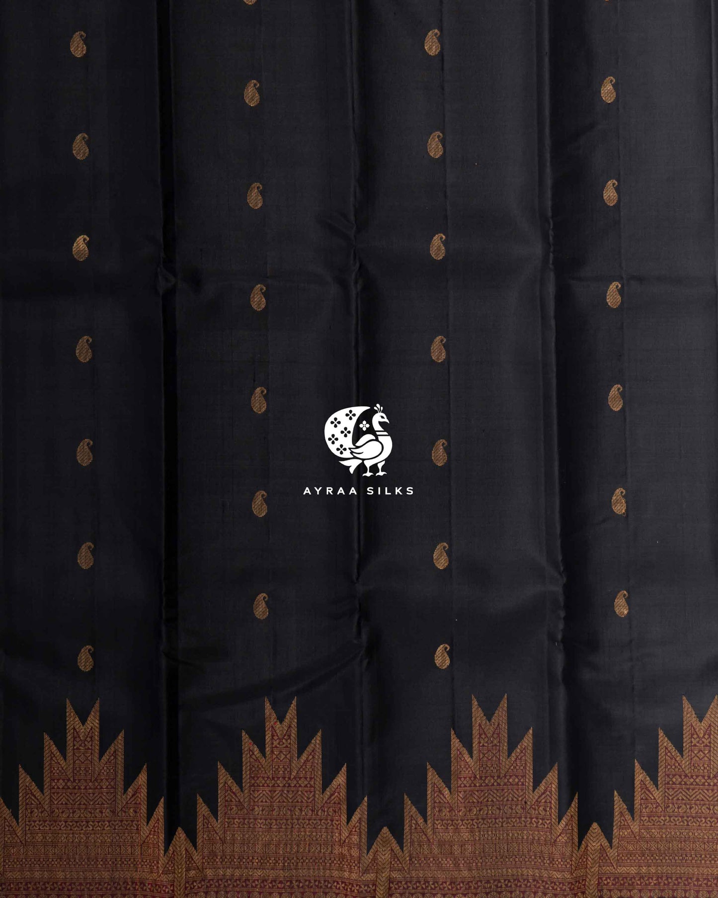 Classic Temple Border Kanchipuram Silk Saree
