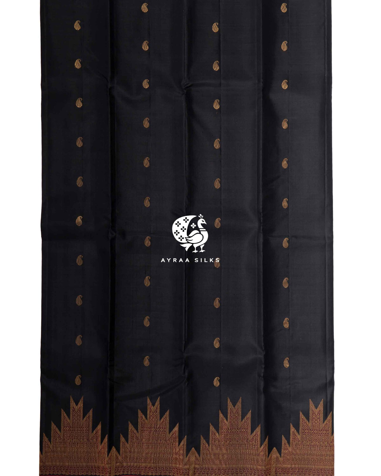 Classic Temple Border Kanchipuram Silk Saree