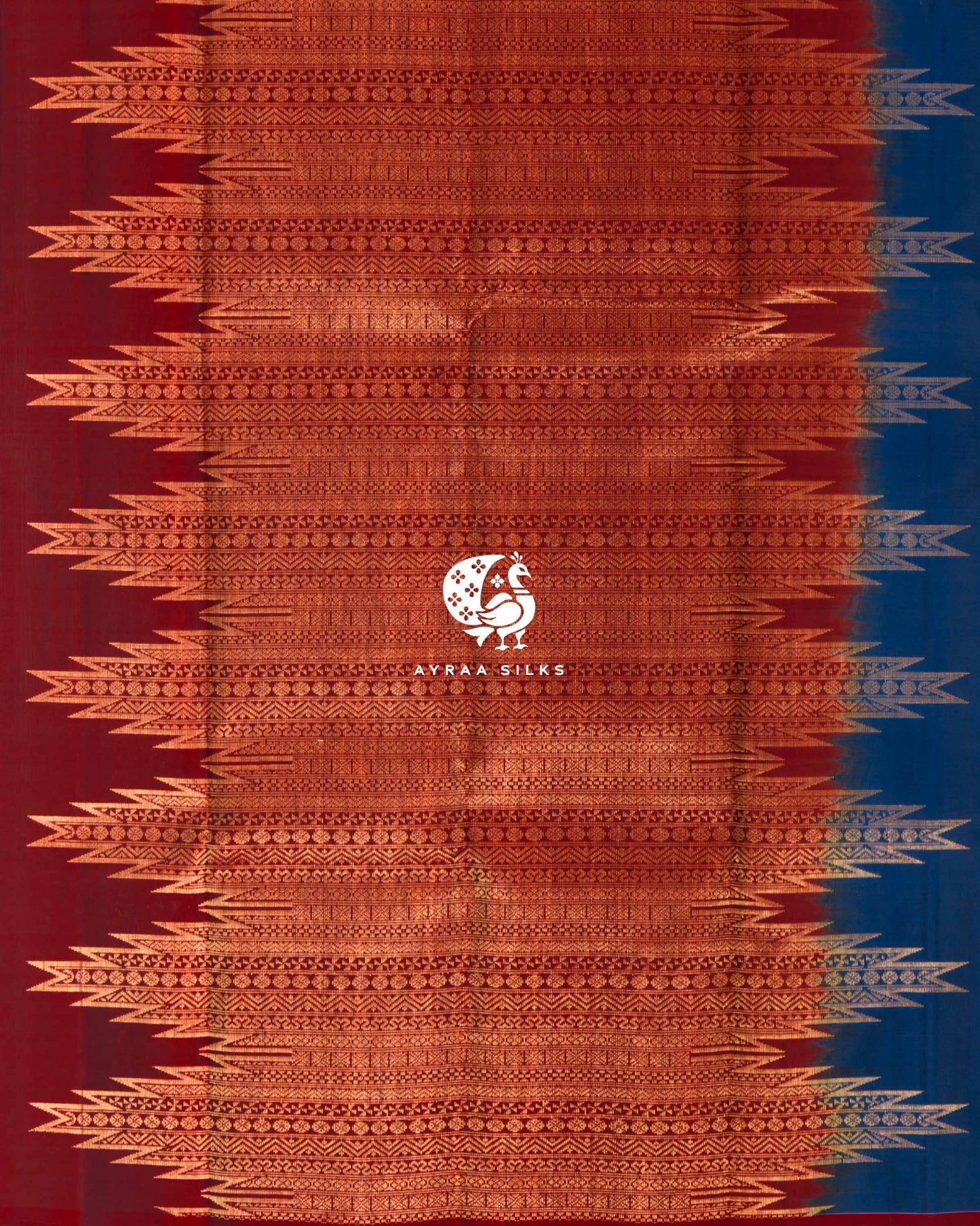 Classic Temple Border Kanchipuram Silk Saree