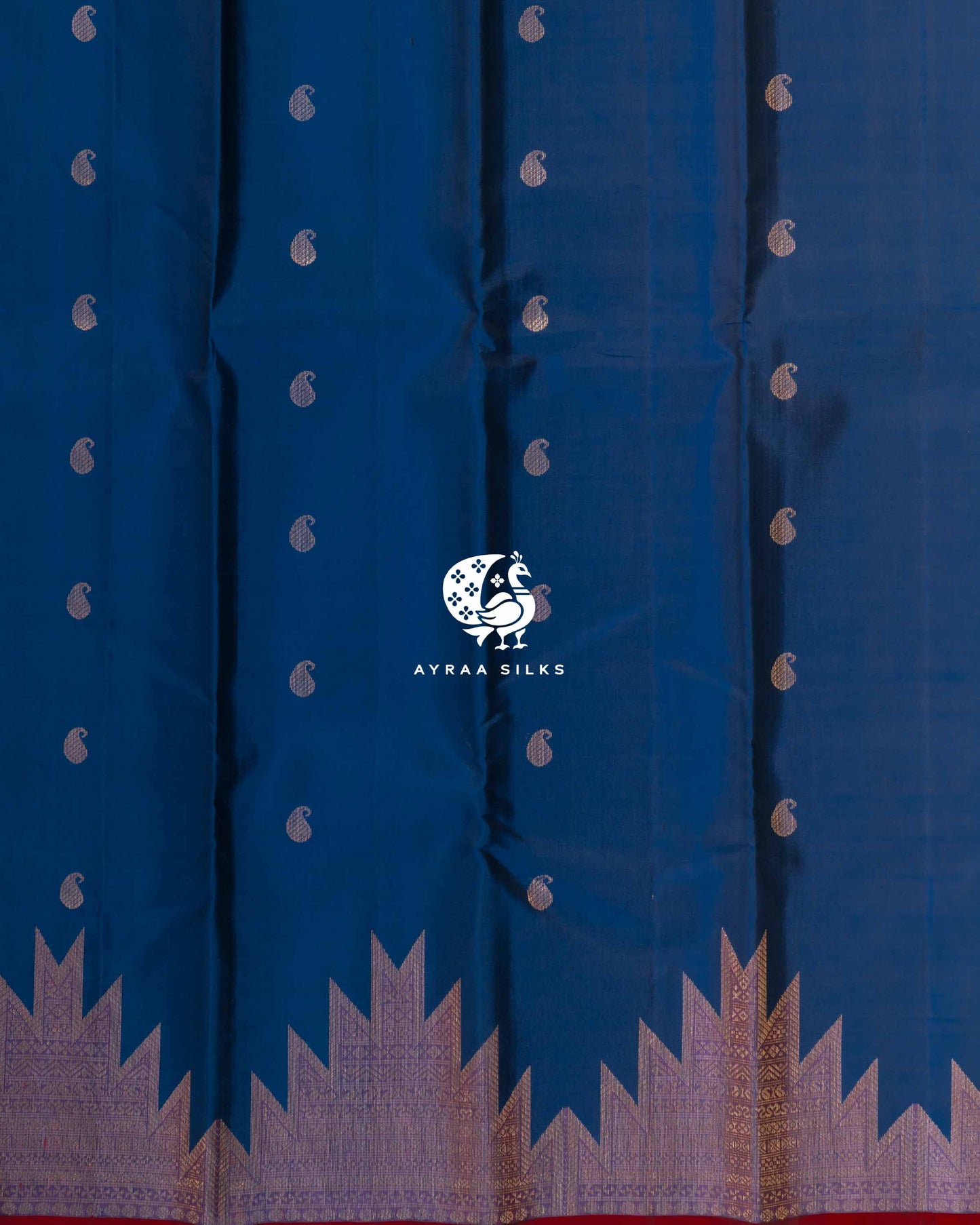 Classic Temple Border Kanchipuram Silk Saree