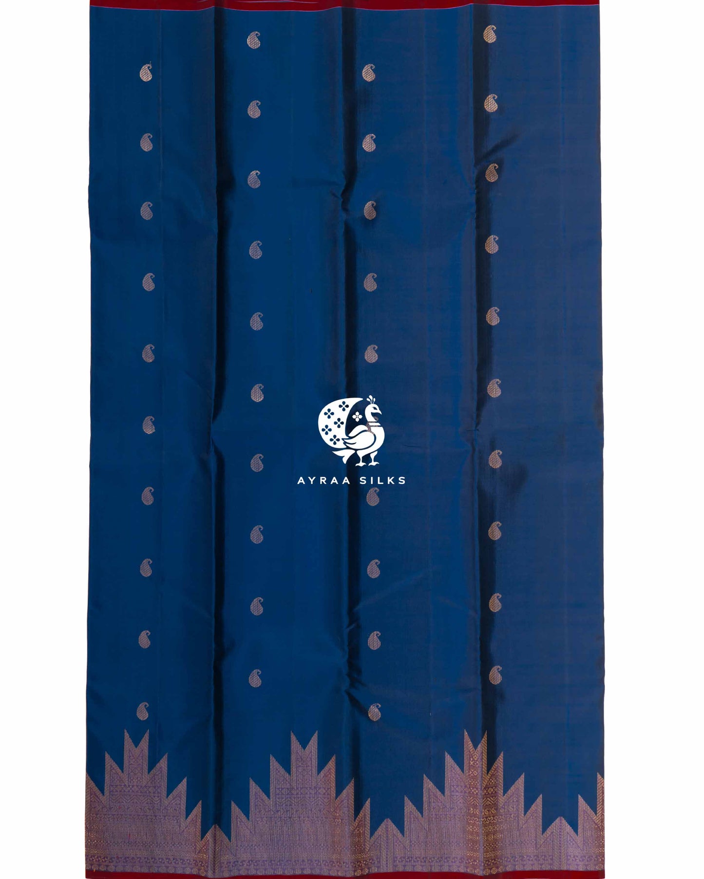 Classic Temple Border Kanchipuram Silk Saree