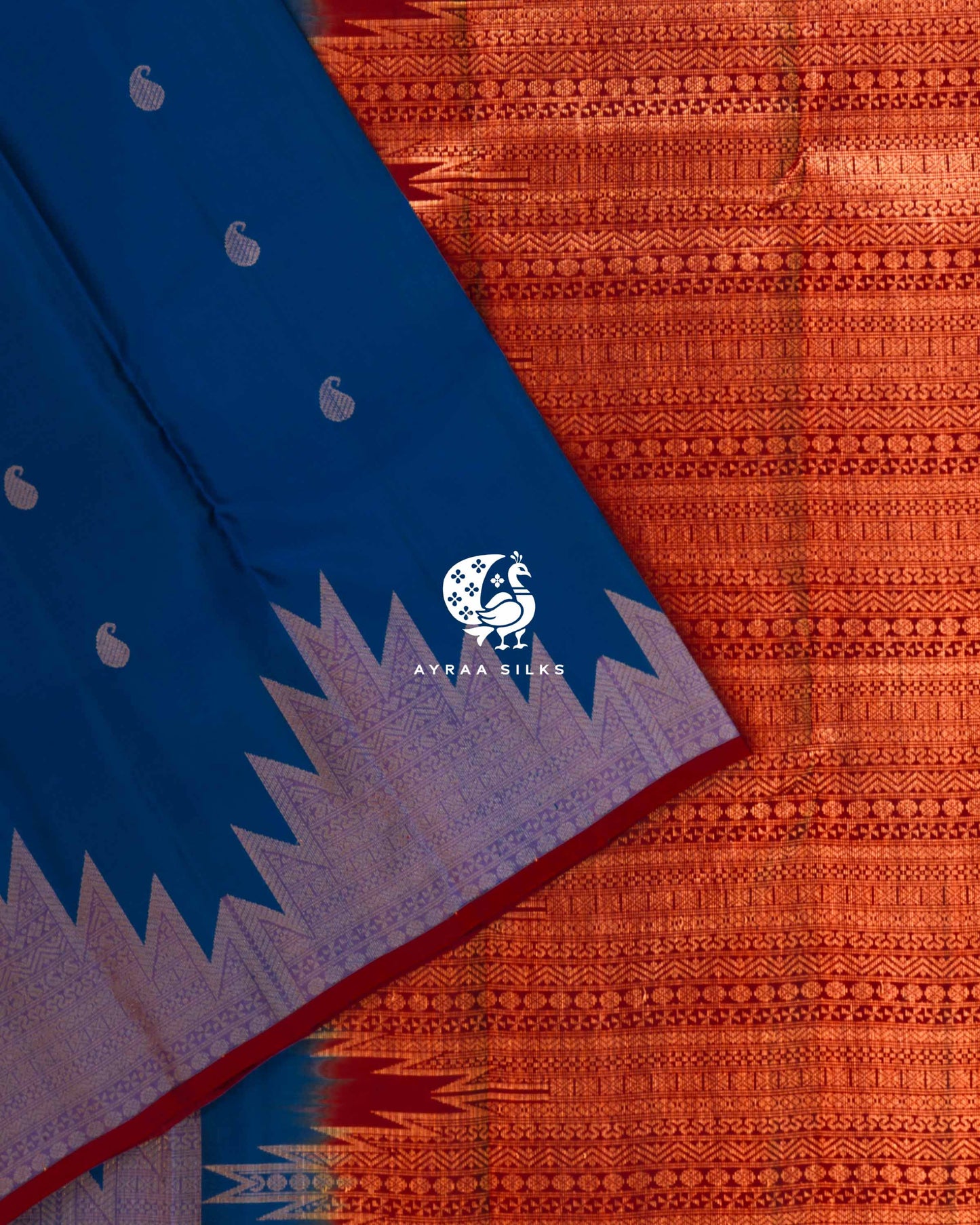 Classic Temple Border Kanchipuram Silk Saree