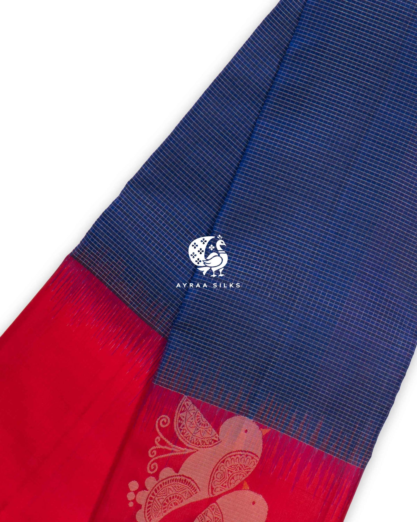 Classic Kattam Mayil Kanchipuram Saree