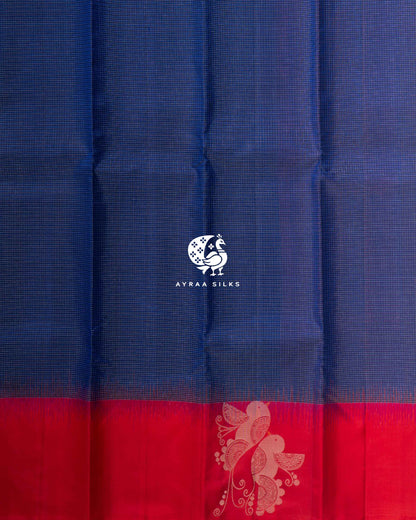 Classic Kattam Mayil Kanchipuram Silk Saree
