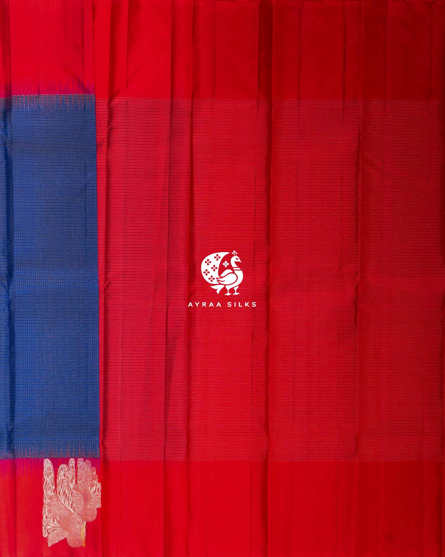 Classic Kattam Mayil Kanchipuram Saree