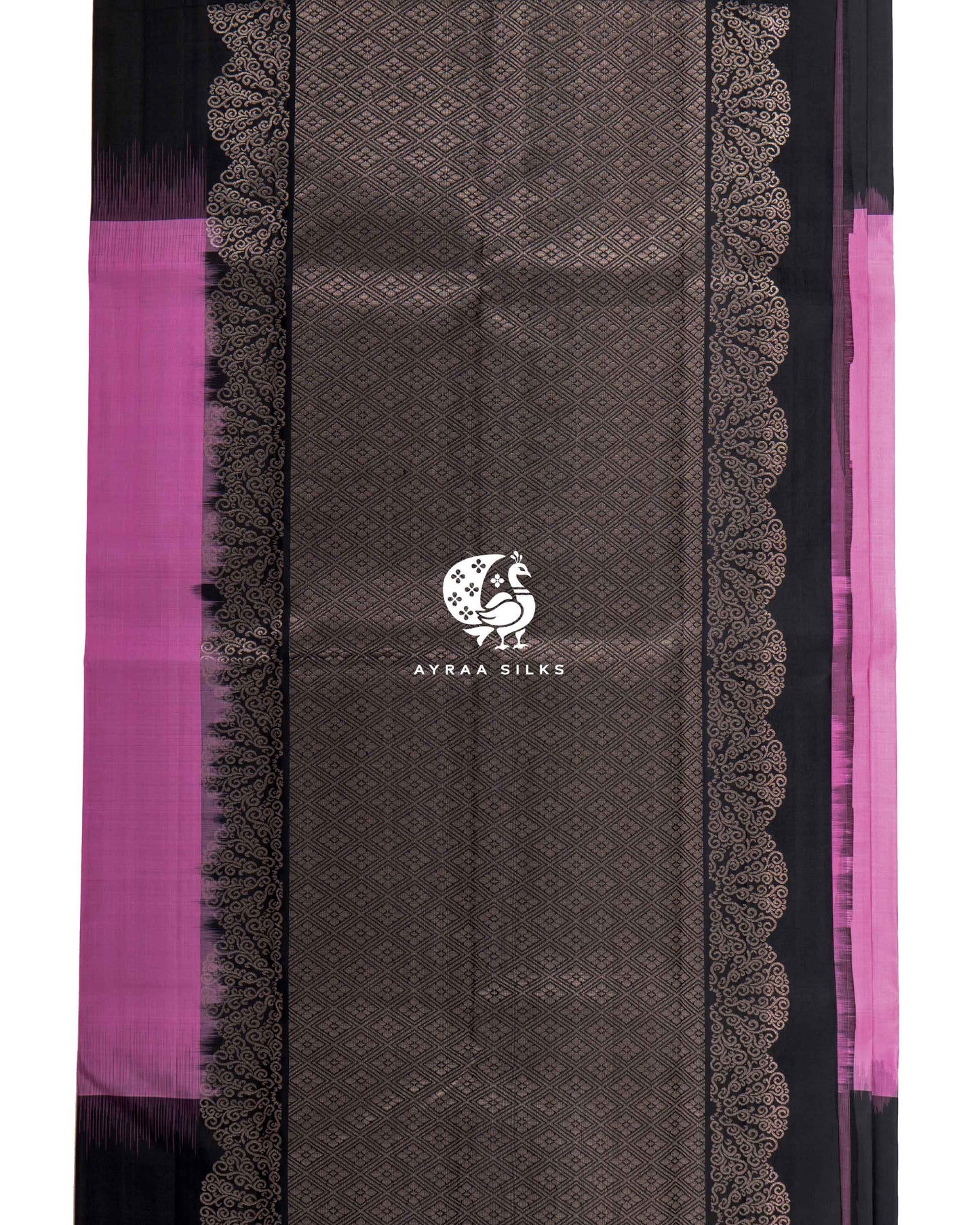 Pink Butta Kanchipuram Saree