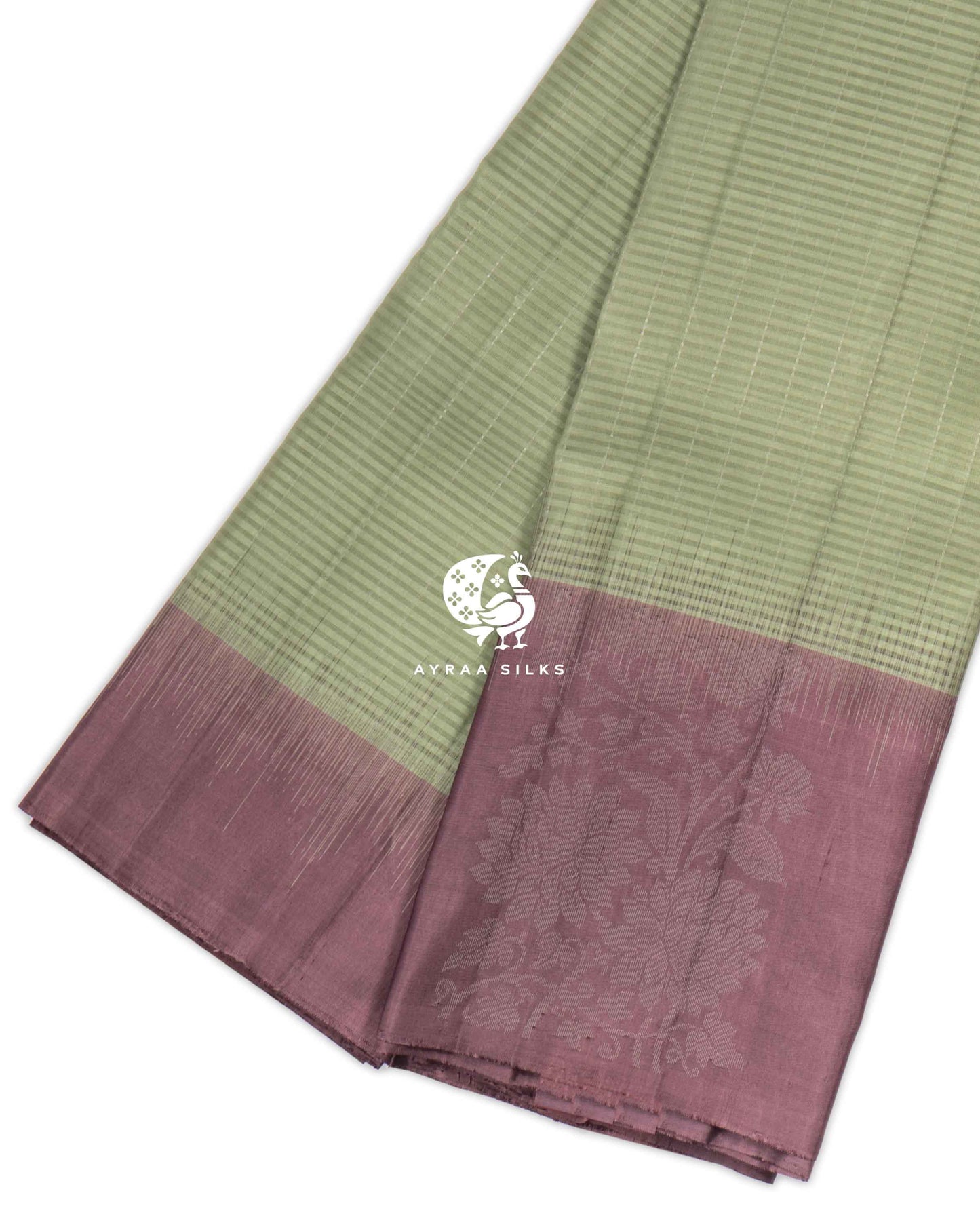 Sage Rekku Kanchipuram Saree