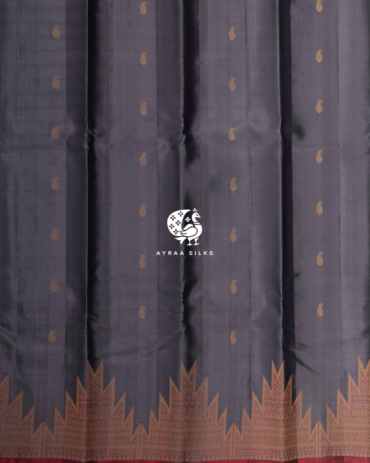 Classic Temple Border Kanchipuram Silk Saree