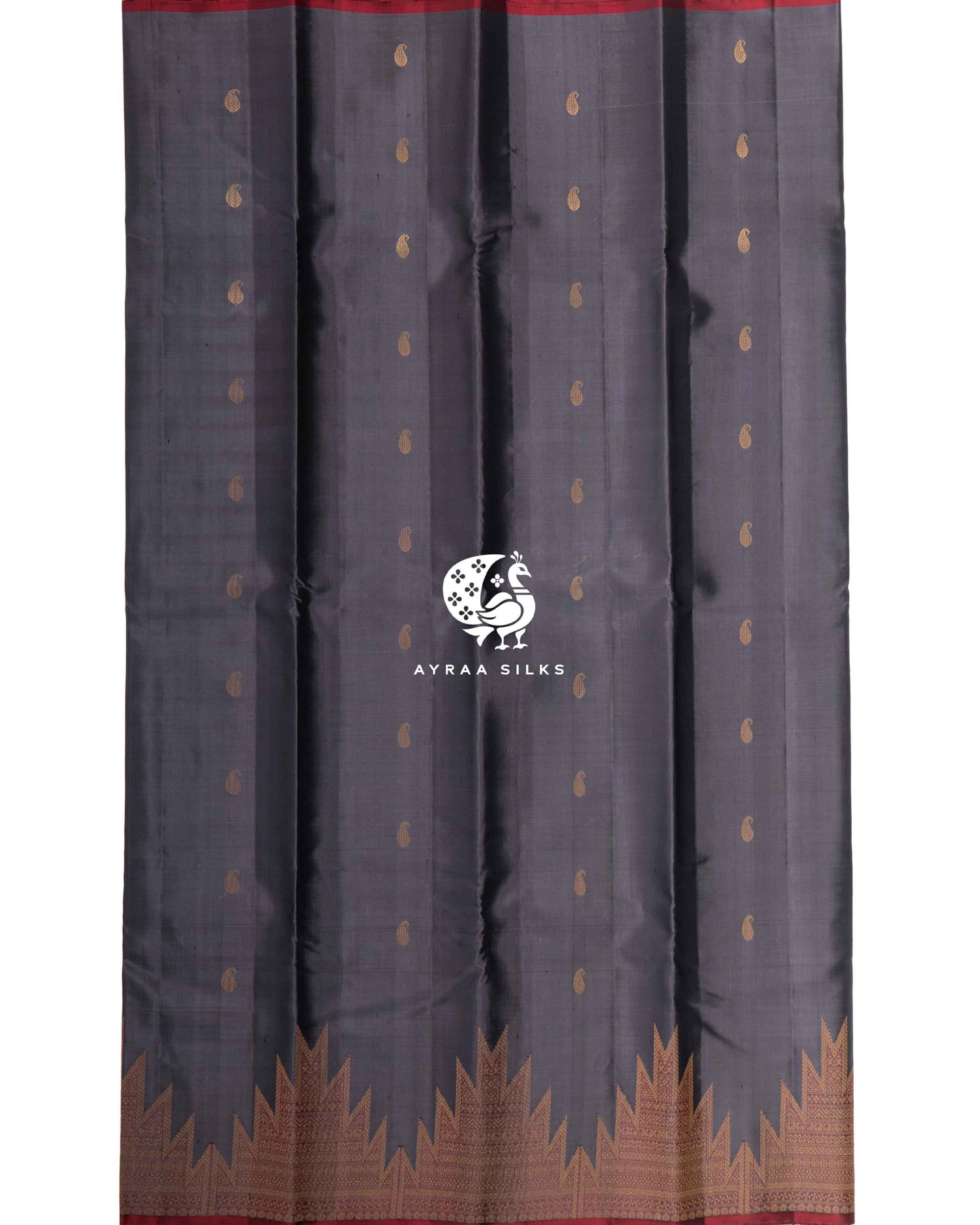 Classic Temple Border Kanchipuram Silk Saree