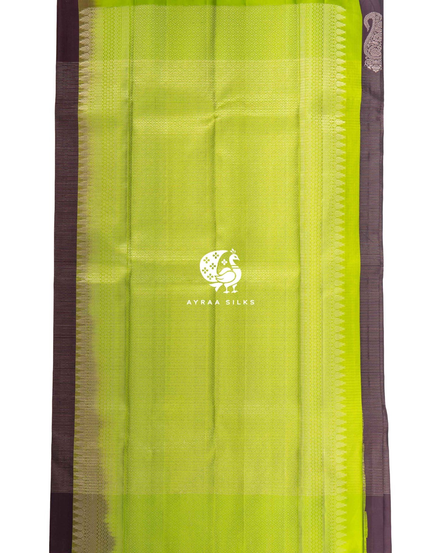 Plum Vaira Oosi Kanchipuram Saree