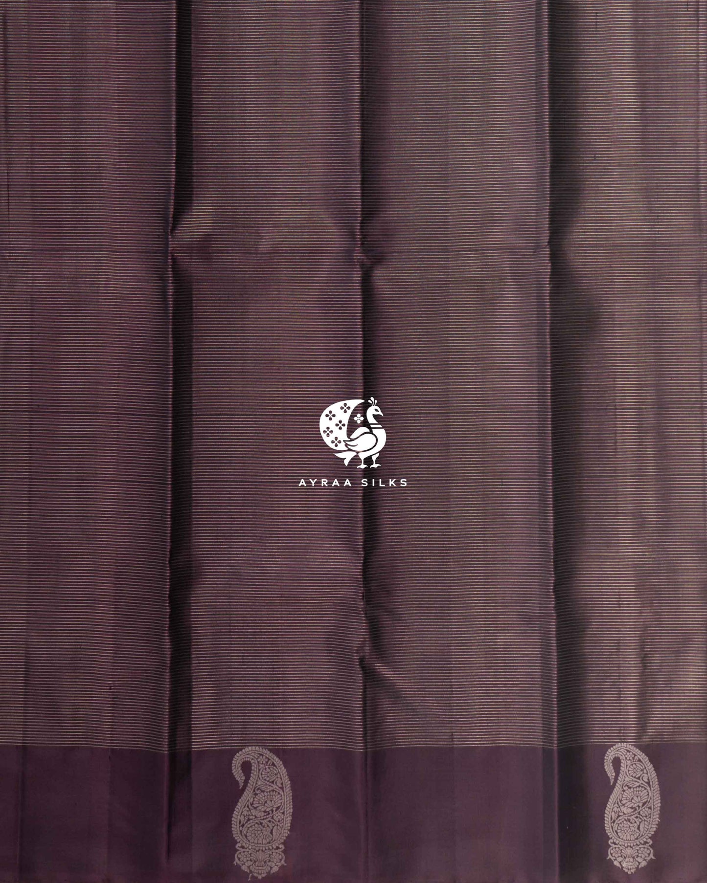 Plum Vaira Oosi Kanchipuram Saree