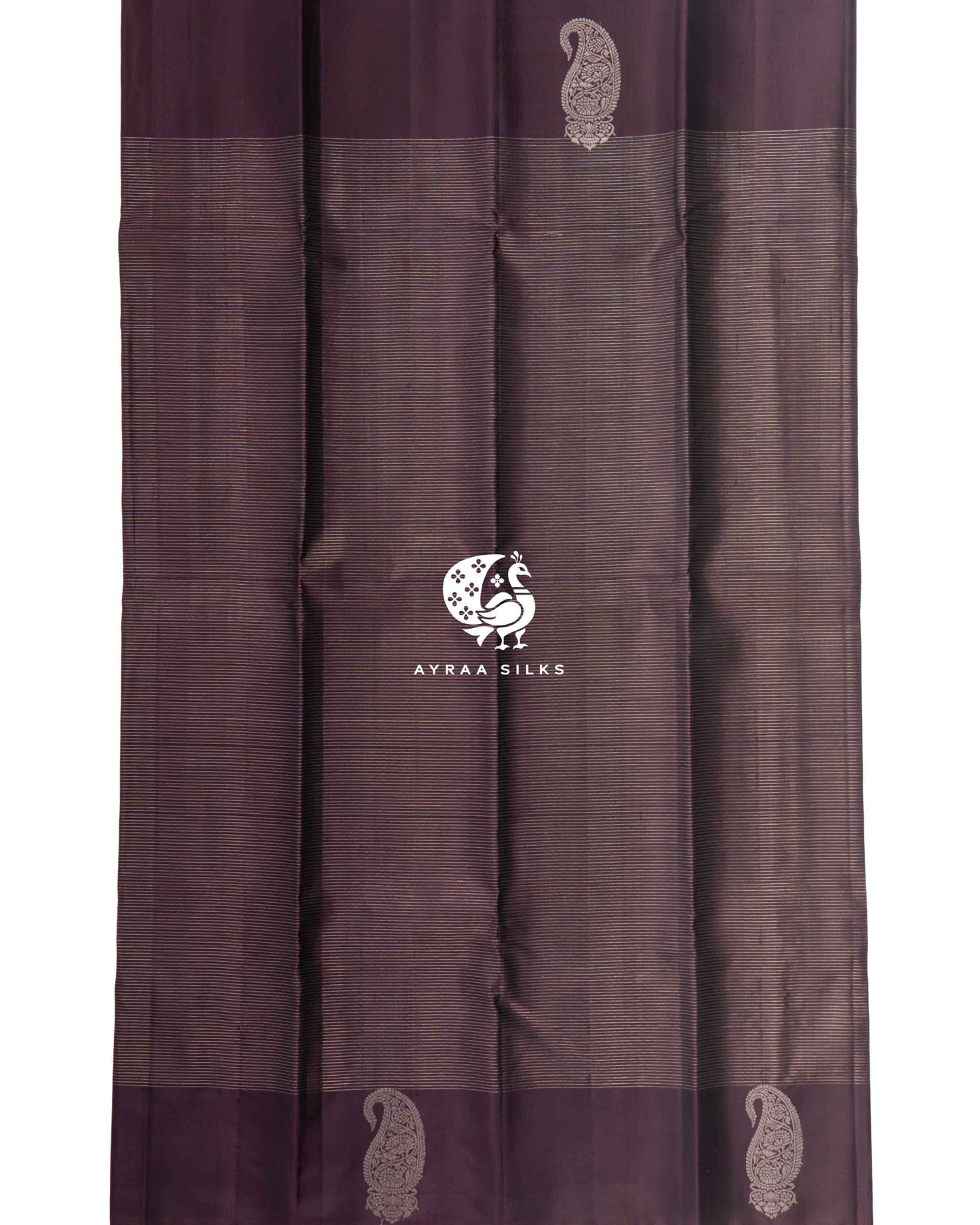 Plum Vaira Oosi Kanchipuram Saree
