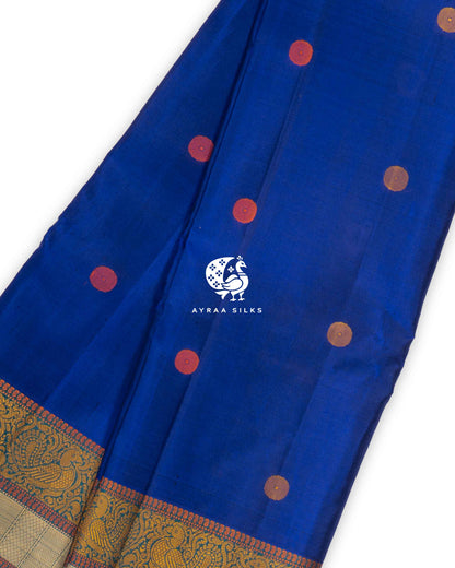 Royal Chakra Kanchipuram Silk Saree