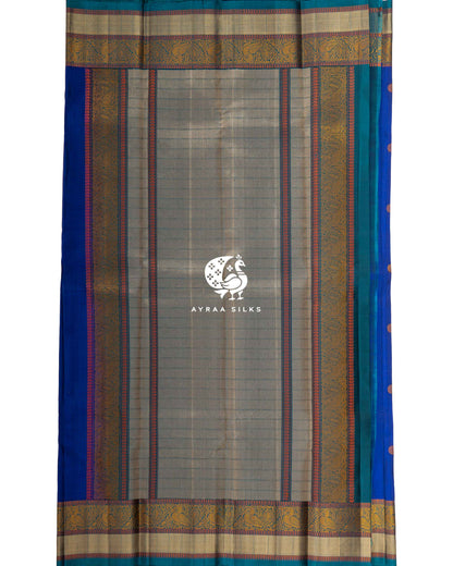 Royal Chakra Kanchipuram Silk Saree