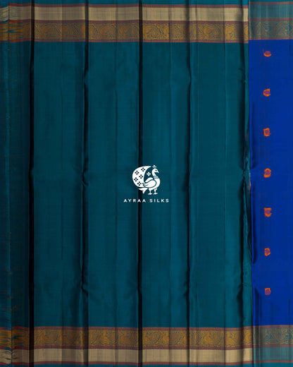 Royal Chakra Kanchipuram Silk Saree