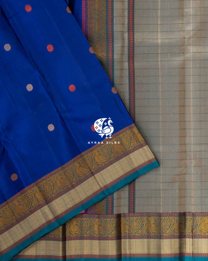 Royal Chakra Kanchipuram Silk Saree