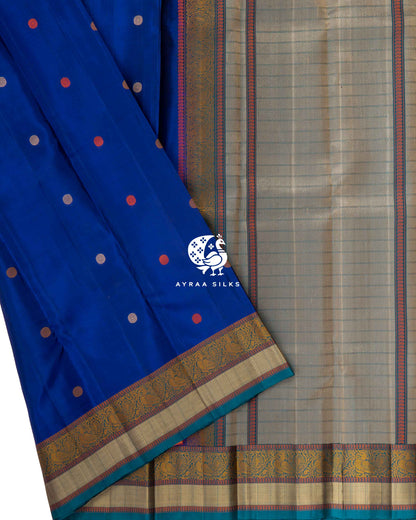 Royal Chakra Kanchipuram Silk Saree