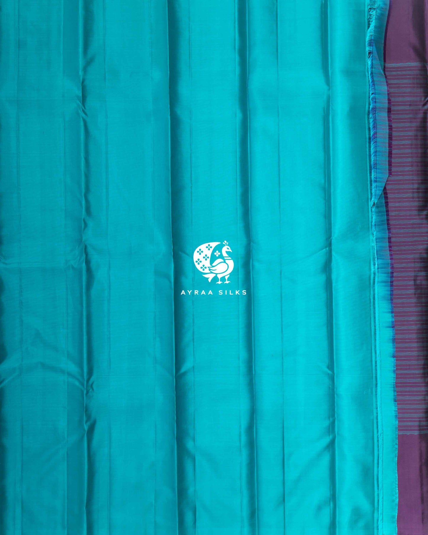 Purple Kattam Kanchipuram Saree