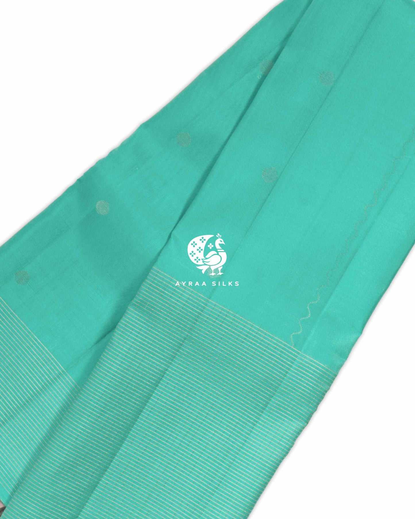 Minimal Rekku Kanchipuram Saree