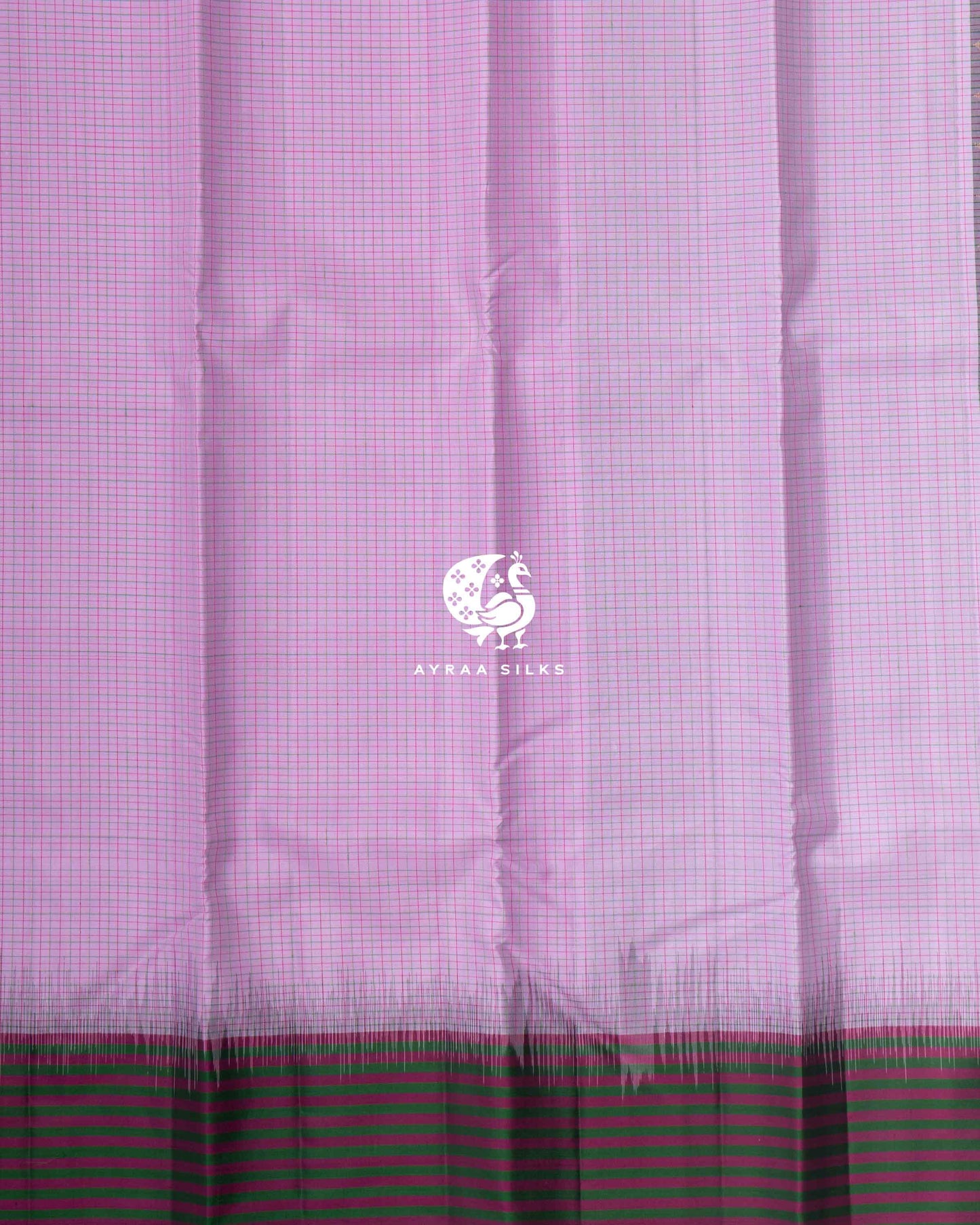 Lavender Rekku Kanchipuram Saree