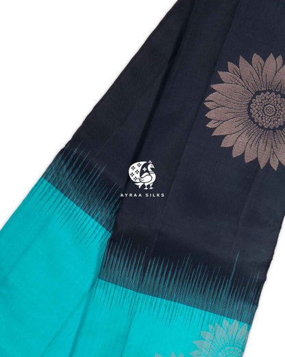 Classic Floral Kanchipuram Silk Saree