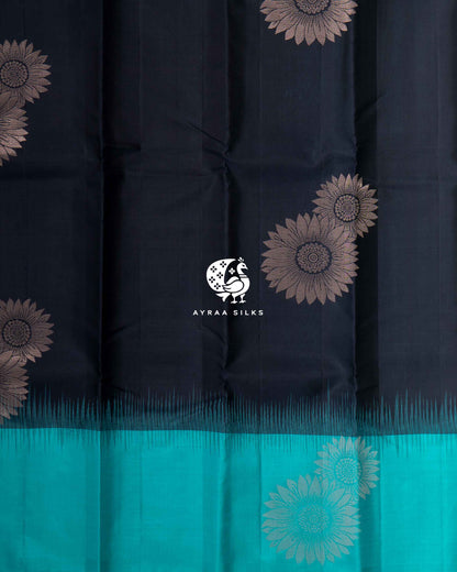 Classic Floral Kanchipuram Silk Saree