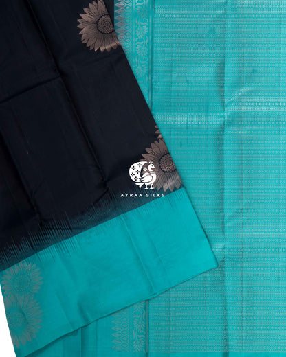 Classic Floral Kanchipuram Silk Saree