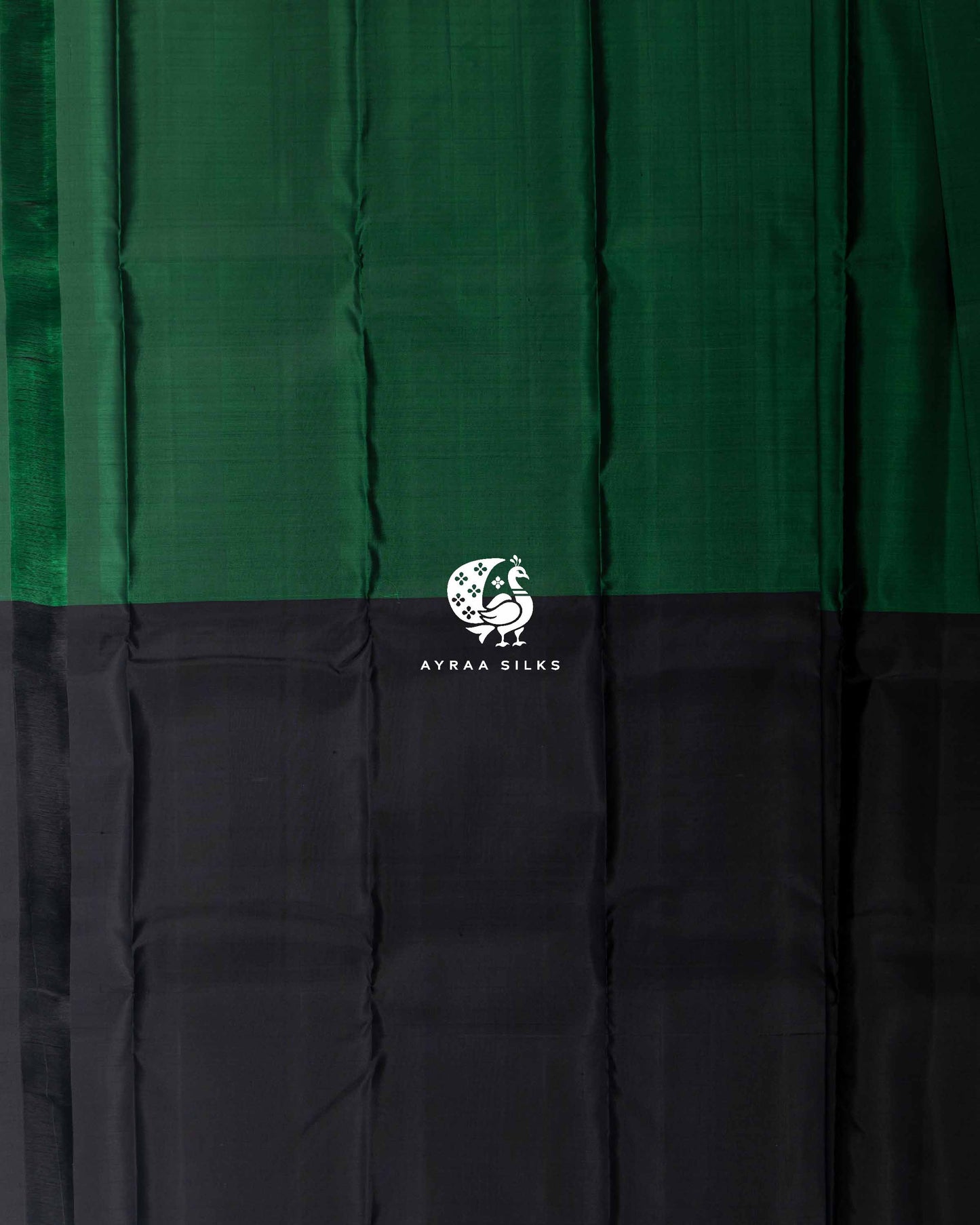 Black Annam Kanchipuram Saree