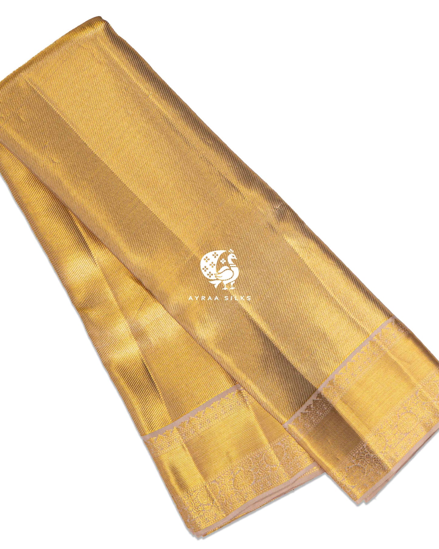 Gold Rekku Kanchipuram Saree