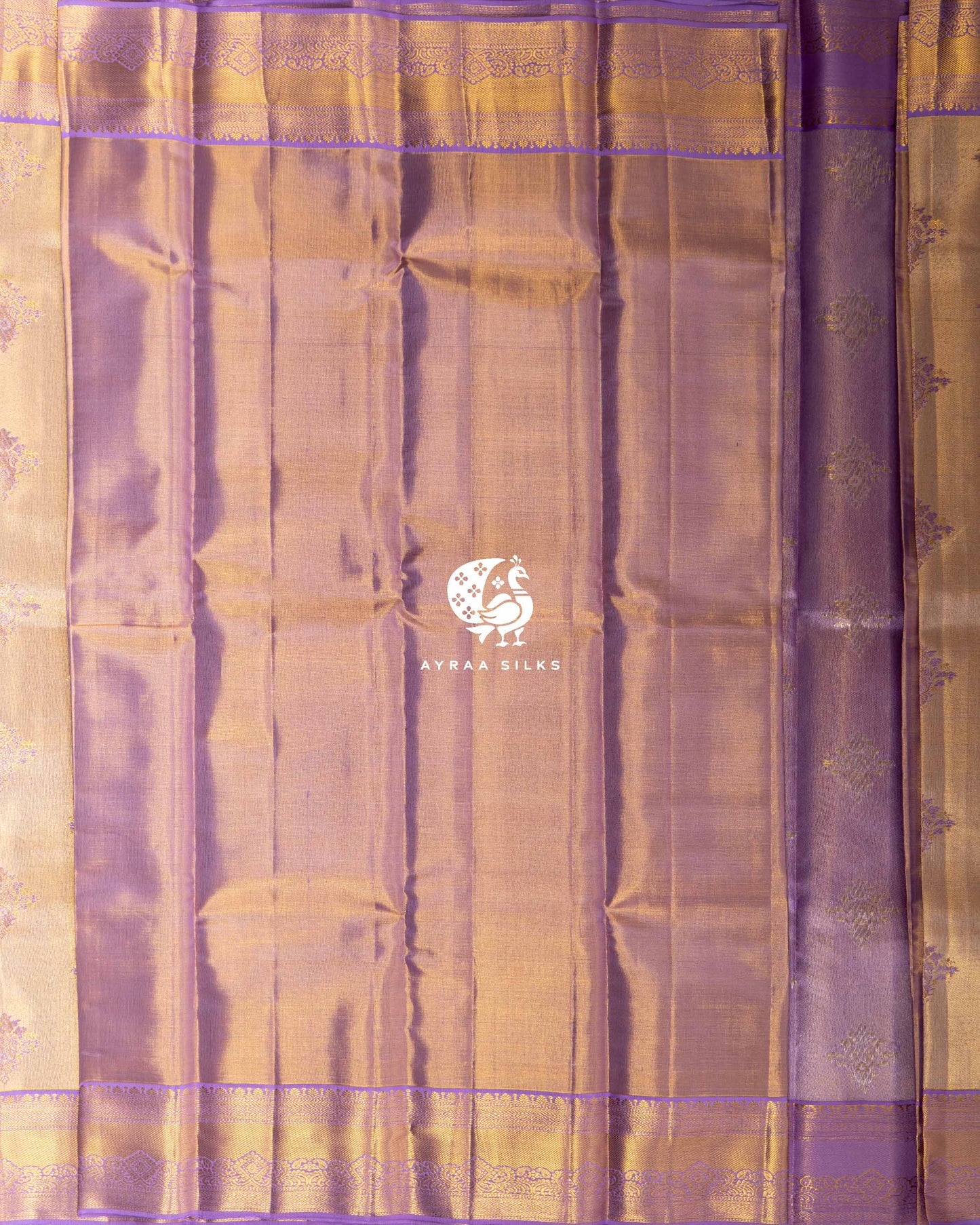 Champagne Zari Kanchipuram Saree