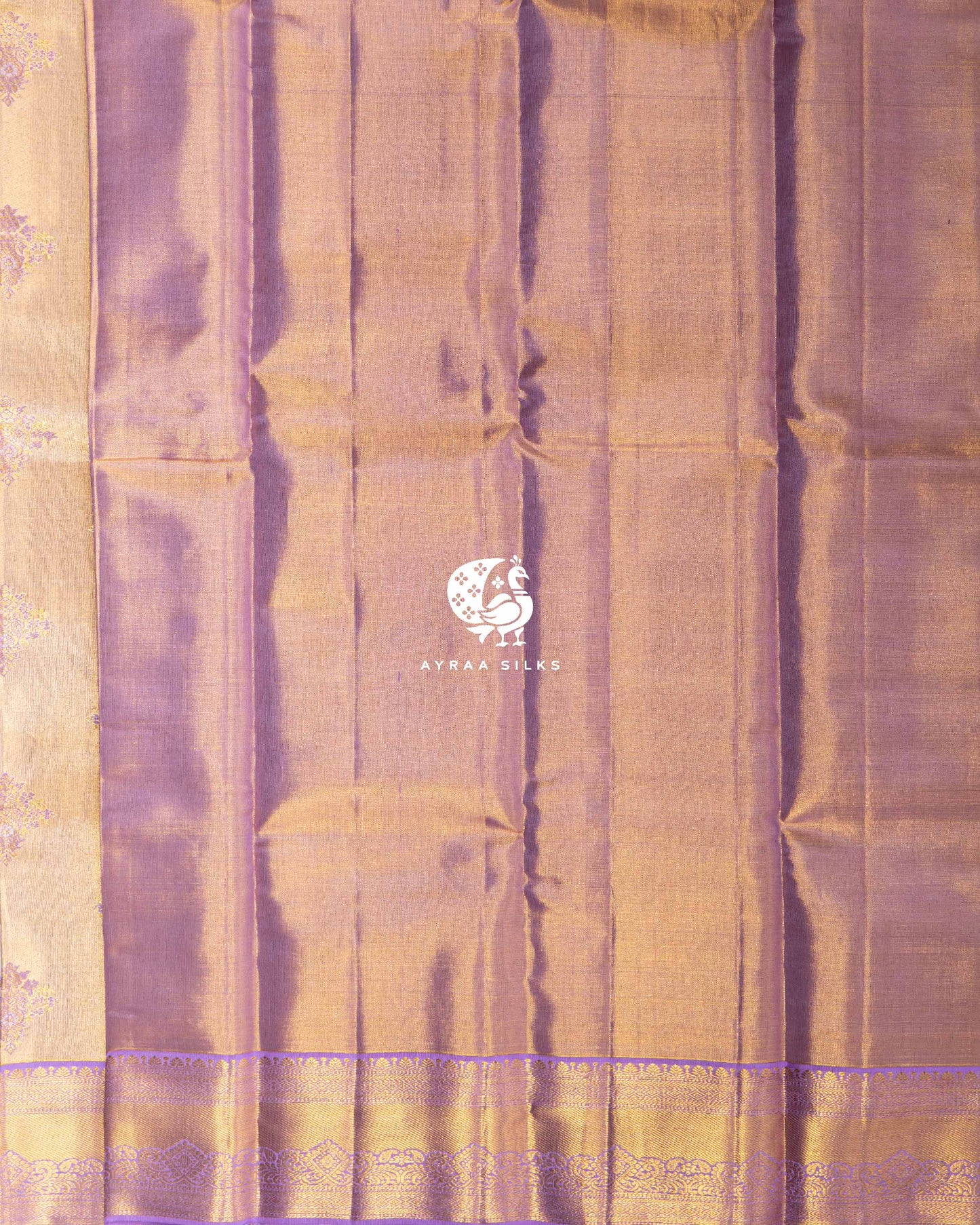 Champagne Zari Kanchipuram Saree