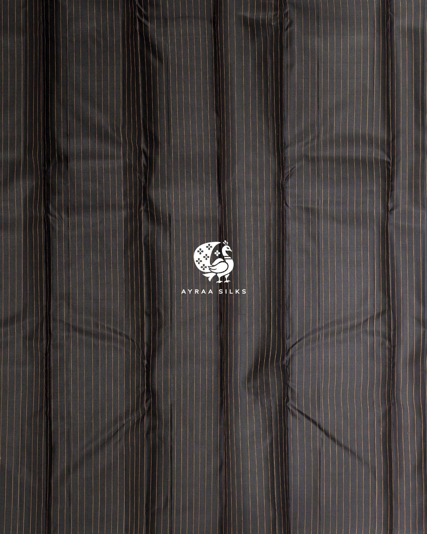Ebony Temple Kanchipuram Saree