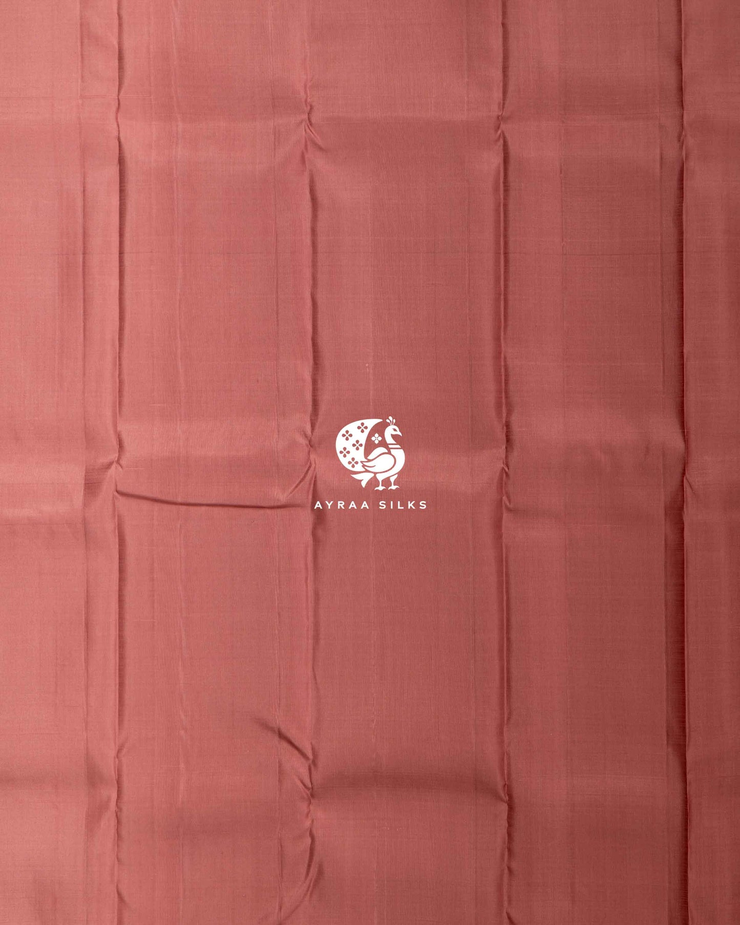 Muted Coral Butta Kanchipuram Saree
