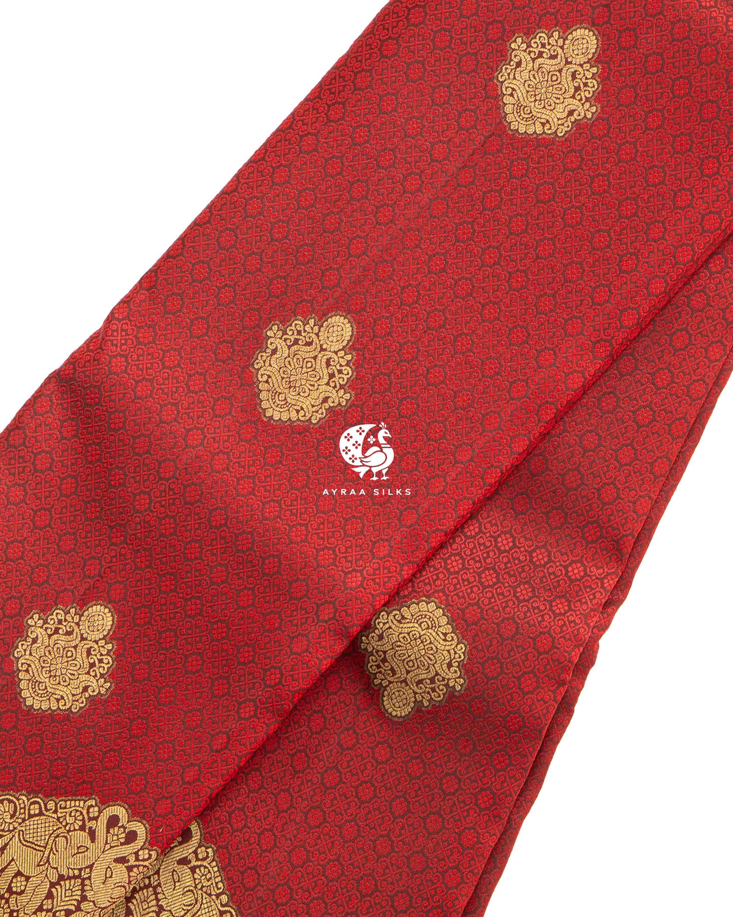 Royal Red Thilagam Kanchipuram Saree