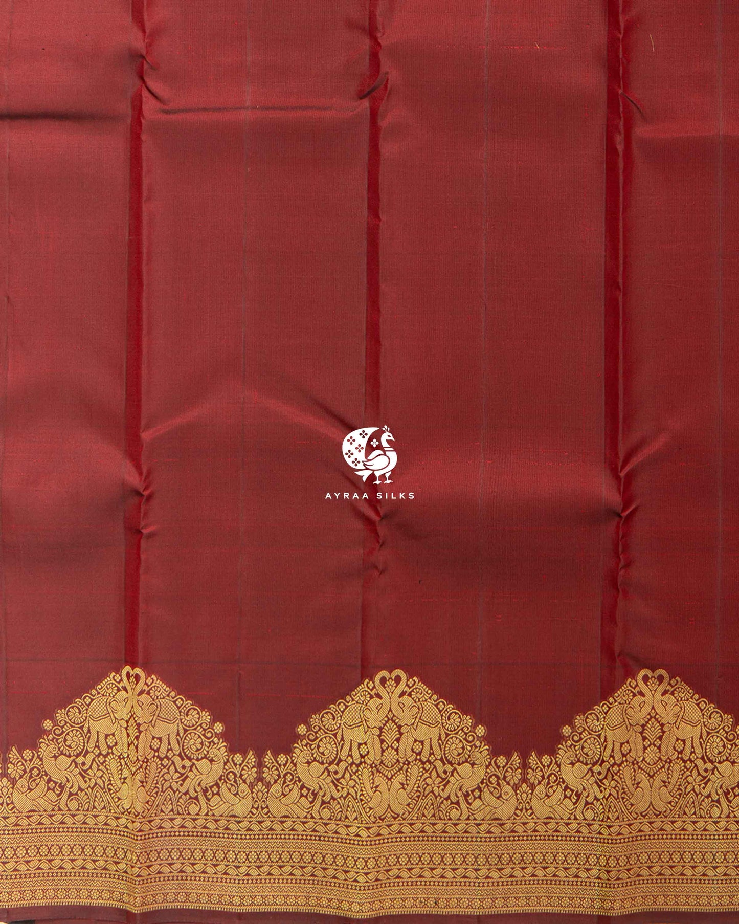 Royal Red Thilagam Kanchipuram Saree