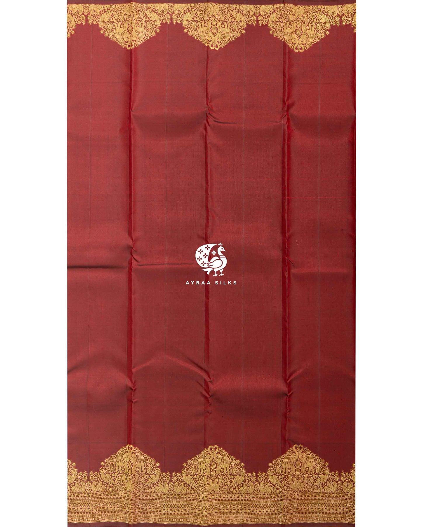 Royal Red Thilagam Kanchipuram Saree